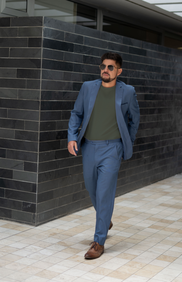 Camiseta con textura tipo waffle - Oliva