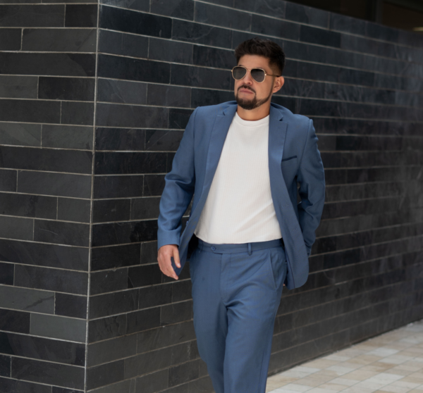 Camiseta con textura tipo waffle - Blanco